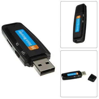 32GB Mini Dobíjecí Pero WAV Flash Disk, Digitální Hlasový Záznamník, USB 2.0 Přenosný Disk U Jasné Snadné Přenášení Počítačové hry