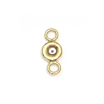 Beadsnice ID40060smt2 Zlato Naplněné Křišťálově Konektor Kouzlo pro Náramek Výrobu nebo Náhrdelník Tvorby Minimalistické Šperky