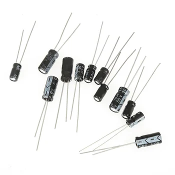 990pcs 36 Hodnoty Elektrolytický Kondenzátor Nejrůznějších Kit Miniaturní Elektrolytické Kondenzátory Pro Výrobu Obvod