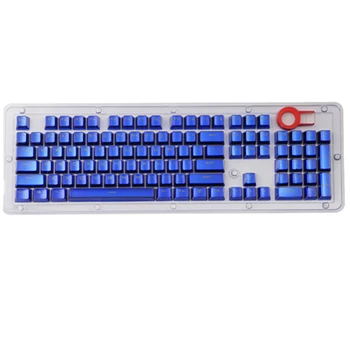 Transparentní mechanické klávesnice key cap galvanicky double color key cap hry přizpůsobené 104 sada klíčů