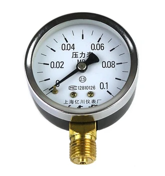 Y60 tlakoměr 0.06 ~60 Mpa obyčejné měřidlo tlaku vody, tlakoměr nízkého tlaku, barometr