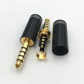 10ks 4.4 mm, 5 Pól Sluchátka Sluchátka Pin Konektor Audio Plnou Vyváženou Adaptér pro Sony NW-WM1Z NW-WM1A AMP Player