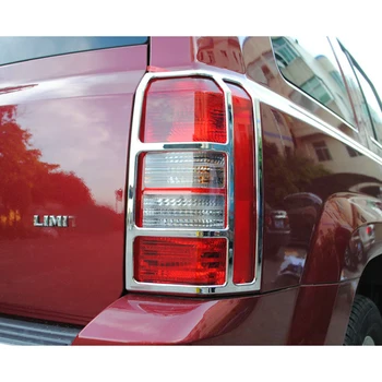 Sansour Lampa Kryty pro Patriot ABS Auto Zadní zadní Světlo Lampa Dekorace Kryt, kryty, ochranné, pro Jeep Patriot 2011-2016 Auto Příslušenství