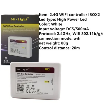 Mi Světlo 2.4 G RGBWW Bezdrátové Dotykové Obrazovky LED Dálkový Ovladač a 2.4 G RGBCCT LED Ovladač pro LED pásek Žárovka Downlight