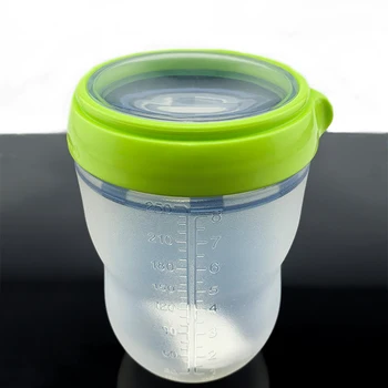Manuální odsávačka mateřského mléka pro wide-bore láhev integrovaný kryt mateřské výrobky silikon dětská láhev přísavky na bradavky