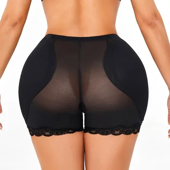 Bezešvé Ženy Shaper Butt Lifter Čalouněný Enhancer Ovládání Kalhotky Boyshort Kalhotky Falešný Zadek Zadek Hip Kalhoty Nízký Pas Plus Velikost