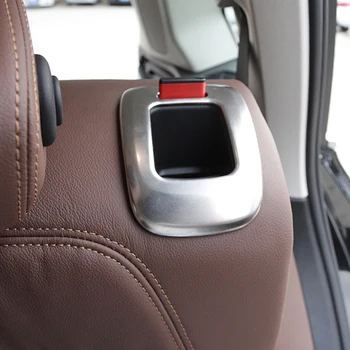 CarManGo pro BMW X5 G05 2019 Car Styling Seřízení Sedadla na Tlačítko Přepnout Panel Kryt Obložení Rámu Štítek Interiérové Doplňky