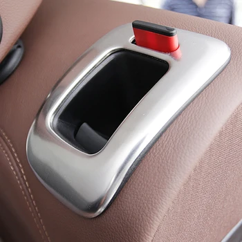 CarManGo pro BMW X5 G05 2019 Car Styling Seřízení Sedadla na Tlačítko Přepnout Panel Kryt Obložení Rámu Štítek Interiérové Doplňky