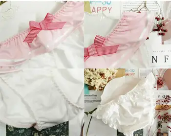 Téma Anime Sailor Moon Navy Služka Japonský Mléko Hedvábí Kalhotky Roztomilé Dívky Kalhotky Dámské spodní Prádlo pro Denní Nošení