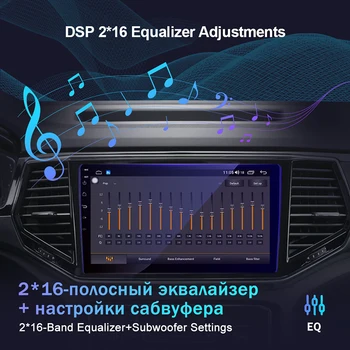 EKIY DSP IPS Android 10 9 palcový Auto Multimediální Přehrávač 6G+128 G Pro KIA Soul 2010-2013 Auto Rádio Stereo GPS Navi Wifi Carplay BT