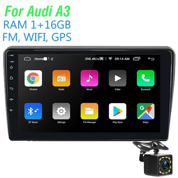 Android Auto Rádio Multimediální Video Přehrávač Pro Au-di A3 2003 2004 2005 2006 2006 2007 2008 2009 2010 2011 GPS Navigace 2din