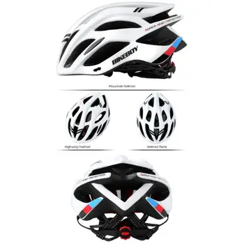 Bikeboy Multi-Barevné Kolo, Cyklistické Helmy Ultralight Helmu Intergrally-lisované Mountain Road Bike Bezpečnostní Prodyšná Helma