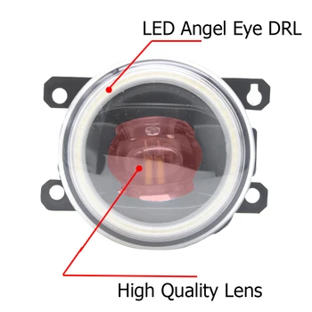 LED Mlhové Světlo Cut-Line Objektiv pro Peugeot Boxer (290/ 295) 2016 Angel Eye DRL Světla pro Denní svícení