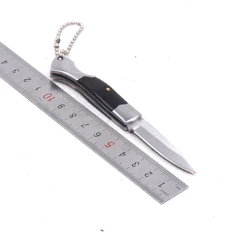 Nerezový Kapesní Nůž Mini Skládací Nůž Taktický Přenosný klíčenka Lov Camping Nože Venkovní Přežití EDC Nástroj