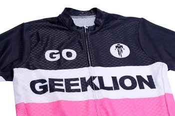 Geeklion Polyester Prodyšné Cyklistické oblečení Týmu Cyklista Pro Sport Jersey Nejlepší Bike Tričko, Pohodlné Zbaví oblečení