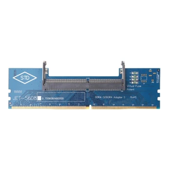 Nový Převodník karty Notebooku DDR4 RAM na Desktop Adaptér Karty Memory Tester SO DIMM pro DDR4 Converter hotdropshipping