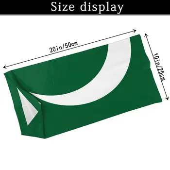 Pákistán Vlajky Obličej Šátek S 2 Ks Filtr, Multi-účel Šátek čelenka na koni maska