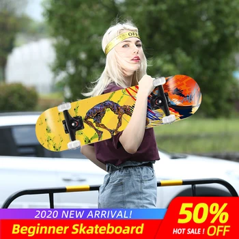 Střední Odborné Úvodní Čtyři-kolové Skateboardy skateboardy pro Dospělé muže a ženy, Hip-hop Skate
