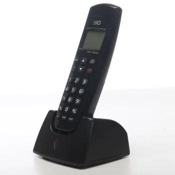 Rusky anglicky Jazyk Digitální Bezdrátový Pevný Telefon S ID Volání Handsfree Mute LED Displej Bezdrátový Telefon Pro Domácí Kancelář