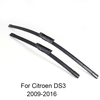 Auto Čelního skla Stěrače pro Citroen DS3 formě 2009 2010 2011 2012 2013 2016 Auto stěrače Gumové