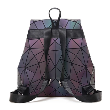 Aliwood Slavné Značky Světelný Diamant Ženy Batoh Školní taška pro Ženy Cestovní Geometrické Batohy Pro Dospívající Dívky, Mochila