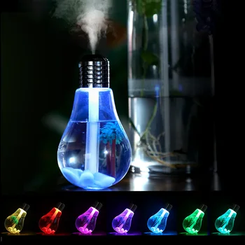400ml LED Lampa Vzduchu Ultrazvukový Zvlhčovač vzduchu Mist Maker pro Domácí silice Difuzor Rozprašovač Osvěžovač Vzduchu, Noční Světlo