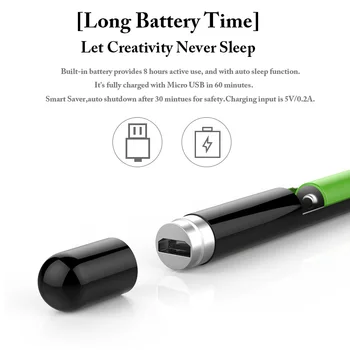 Pro apple Tužka nový stylus kapacitní dotyková Tužka Dobíjecí 1,5 mm Jemný Bod pro apple ipad iPhone XS MAX