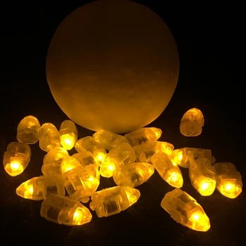 Barevné LED Balón Světla Záře Flash Ball Lamp Papír Mini Lucerna Balón Lampa Vánoční Halloween Dekorace