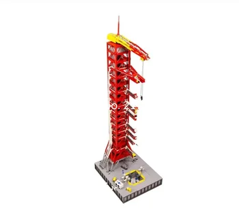 NOVÉ Nápady, Série Apollo Saturn-V Launch Umbilical Tower Model, Stavební Bloky, Sady Klasické PF Vzdělávací Hračky pro Děti