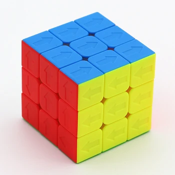 Čísla Digitální Magic Cube Stickerless 3x3 Cubo Magico 3X3X3 Rychlost Kostky Puzzle Vzdělávací Šipky, Hračky Pro Děti, Děti