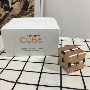 Původní Neo Nekonečno Magic Cube Prst Hračka Office Flip Krychlový Puzzle Stresu Kostka, Blok Vzdělávací Hračka Pro Dospělé Děti