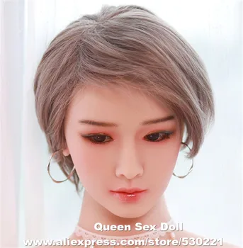 Sex Panenka Hlava Pro Real Silikonové Sexy Panenky Japonské TPE Realistický Dospělé Panenky Hlavy Ústní Umělé Figuríně