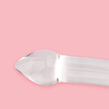Anální kolík Skleněný Anální Sex Hračky pro Muže, Ženy, Masturbace Dospělé Produkty Prostaty Masér Růžová