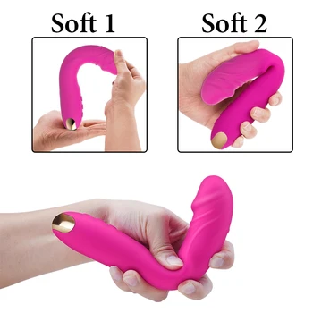 Real dildo Vibrátor pro Ženy, Měkké Ženské Pochvy Klitoris Stimulátor 10 režimů Masér Masturbant Sex Produktů pro Dospělé