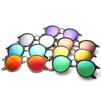 Lepší Pro Dřevo Acetát Dřeva Polarizované sluneční Brýle Retro Slitiny Brýle Sluneční Brýle Pro Muže a Ženy, UV400 BT2447
