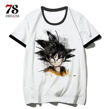 Tričko Goku pár top tee Vegeta muži/ženy naruto nejlepší přítel t-shirt tričko Z dbz Son anime