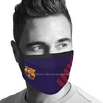 Originální Masky, Maska Prachu-Důkaz Venkovní Teplejší Ústa Masky Fc Barça, Blaugrana Lionel Lionel Fotbalový Klub Fanoušků Logo