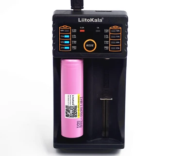 Liitokala Lii-202 carregador para 1,2 V/3 V/3.7 V/4,25 V 18650/26650/18350/16340/18500/AA/AAA Ni MH bateria