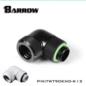 Barrow 90 Stupňů Otočný Těžké Fitinky Pro OD12mm/14mm Těžké Trubky, Stříbrný/Černá/Stříbrná/Bílá/Zlatá