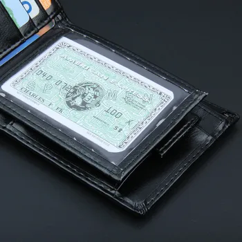 Pánské tašky peněženky Bifold Obchodní Kožená Peněženka ID Držitele Kreditní Karty Peněženka Kapsy Muži Peněženky Luxusní Mince Kabelku, Peněženku #1226