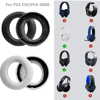 Poyatu CUHYA-0080 Náušníky Pro Sony - PlayStation Gold Wireless Headset 2018 Sluchátka PS4 Výměna Koncovky sluchátka Ear Pad Polštář Poháry