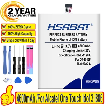TLp029A2 TLP029A2-S 4600mAh Baterie Pro Alcatel One Touch Idol 3 I806 OT-6045F OT-6045Y TCL AM-H200 OneTouch Pop 3 5.5