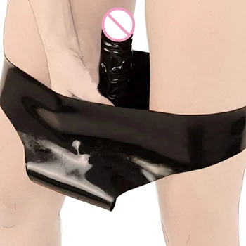Venkovní Silikonový Penis Dildo spodní Prádlo Žena Sexy Vaginální Zátka Kalhotky Kalhoty pro Ženy, Masturbace Dilda Erotické Hračky pro Dospělé