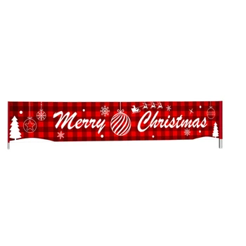 3m Non-tkané Tkaniny Veselé Vánoce Banner Velký Vánoční Znamení, Vánoční Ozdoby pro Domácí, Venkovní Store Banner Vlajka Tahání