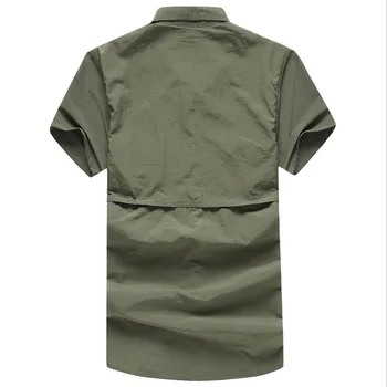 Taktické Vojenské Tričko Pánské Prodyšné Rychlé Suché US Army Combat Shirt Letní Tričko Coolmax