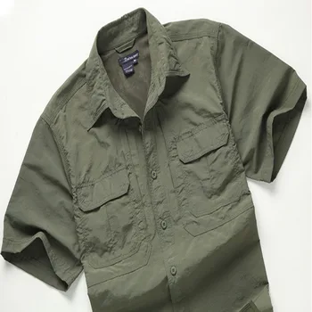 Taktické Vojenské Tričko Pánské Prodyšné Rychlé Suché US Army Combat Shirt Letní Tričko Coolmax
