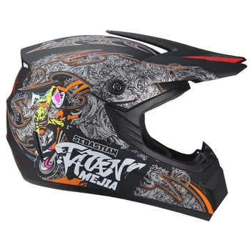 Motocross Helmice Moto Helmu Profesionální Závodní Off-road, ATV, Dirt Bike MTB Downhill Motorka Full Face Helma Casco