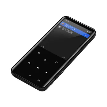 Vandlion MP4 Přehrávač S Bluetooth Lecteur MP3 MP4 Přehrávač Hudby Přenosné multimediální Slim 2.4 palcový Dotyková tlačítka, Fm Rádio, Video, hi-fi 16GB
