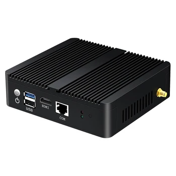 Xcy pasivním chlazením Mini Pc Intel Celeron Core j1900 6lan Minipc Linux Compute Stick Desktop Pfsense Kapsy Micro Tv Box Portatil Router