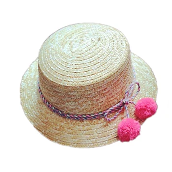 Velkoobchodní slunce plochý slaměný klobouk slaměný klobouk, klobouk, dívky letní Klobouky Pro Ženy Beach plochou panama slaměný klobouk chapeau femme 48-52-54-58cm